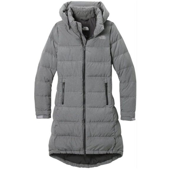 The North Face 550 Puffer Metropolis Parka III Size XS in Grey Heather - Picture 3 of 14